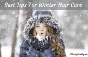 tips for winter hair care
