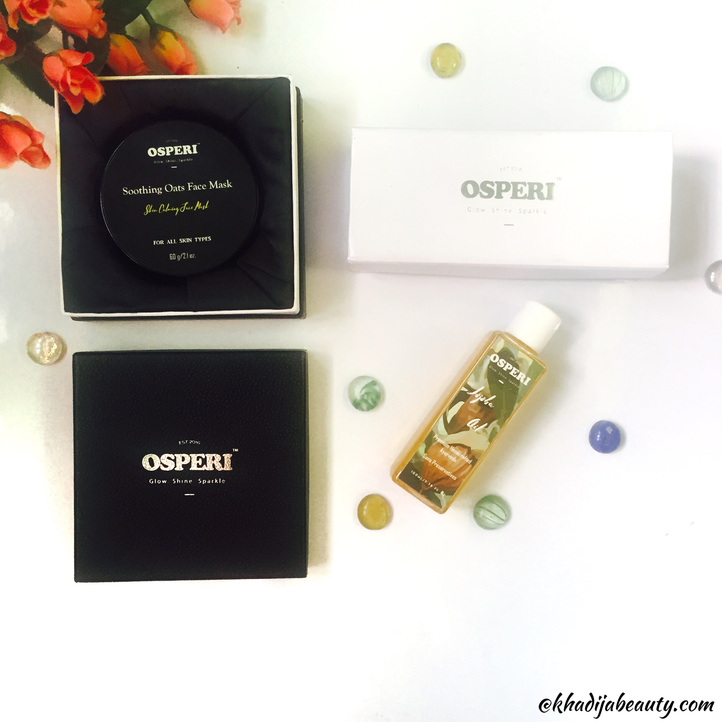 Osperi review, khadija beauty, best cleanser for oily skin, best oil for face, best cleanser for dry skin