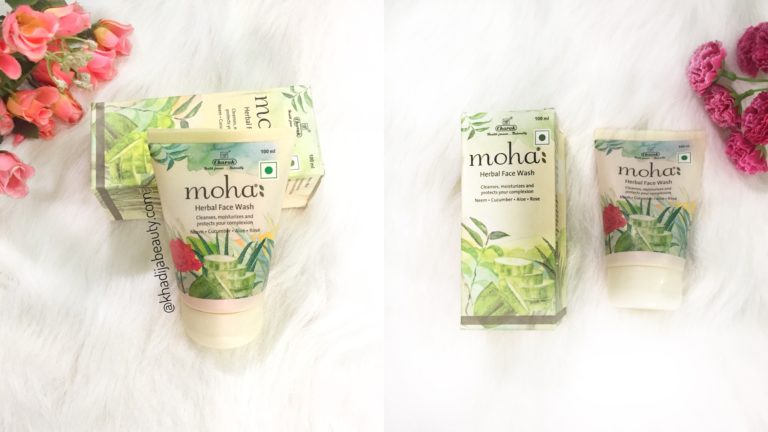 moha herbal face wash, khadija beauty