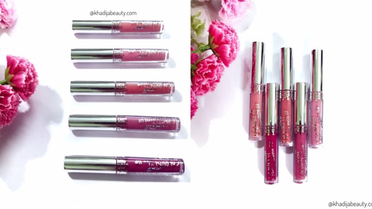 colorpop first day mini kit review and swatches, colorpop ulta matte lipstick, khadija beauty