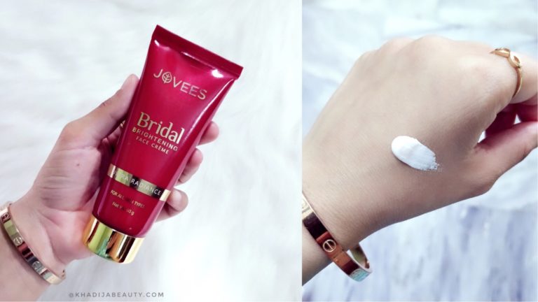 Jovees bridal brightening face creme review