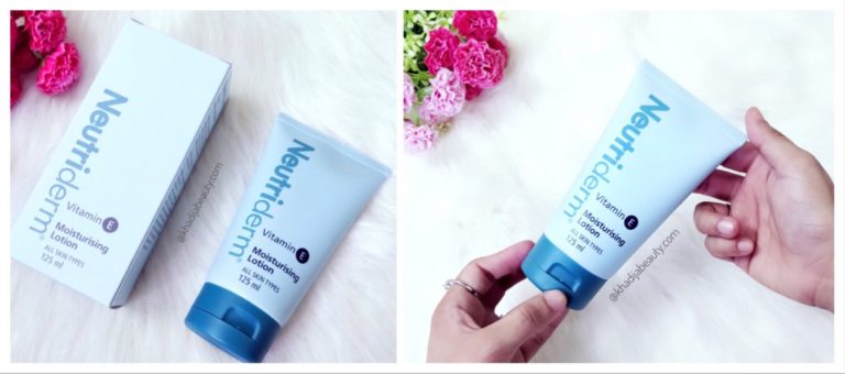 Neutriderm Vitamin E Moisturizing lotion Review