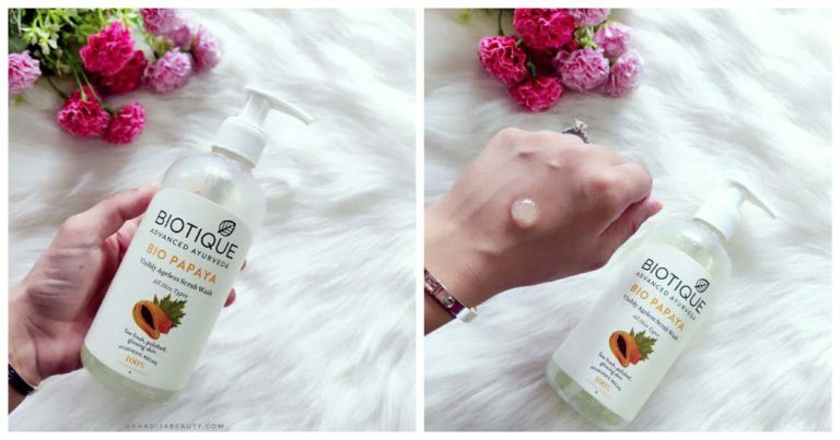 Biotique Bio Papaya scrub wash