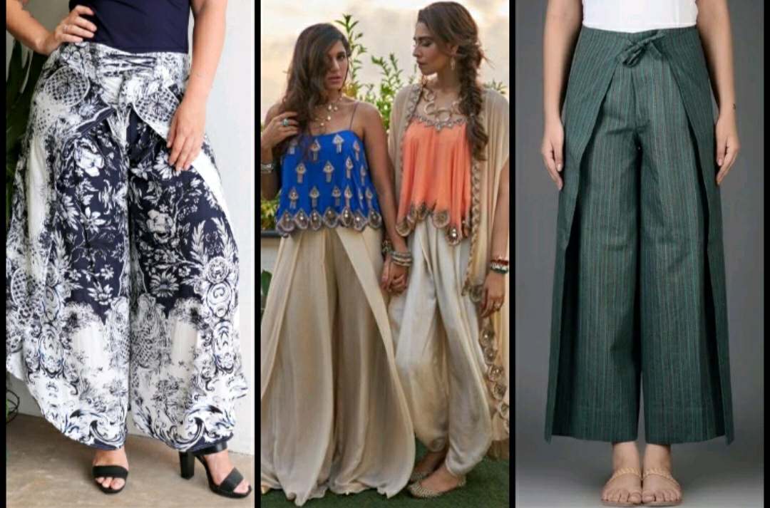 different types of Bottom Wears for Kurtis