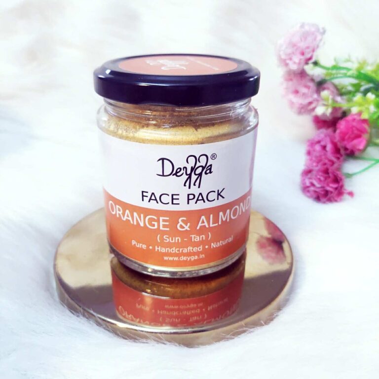 Deyga orange and almond face pack review