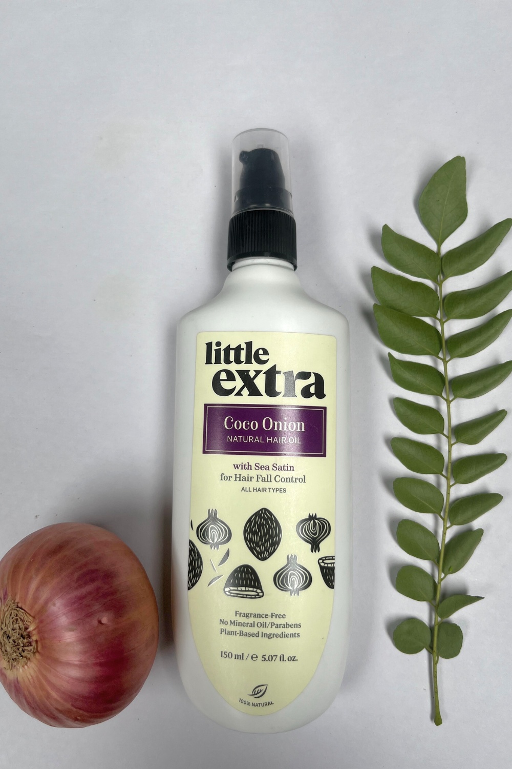 little extra coco onion hair oil